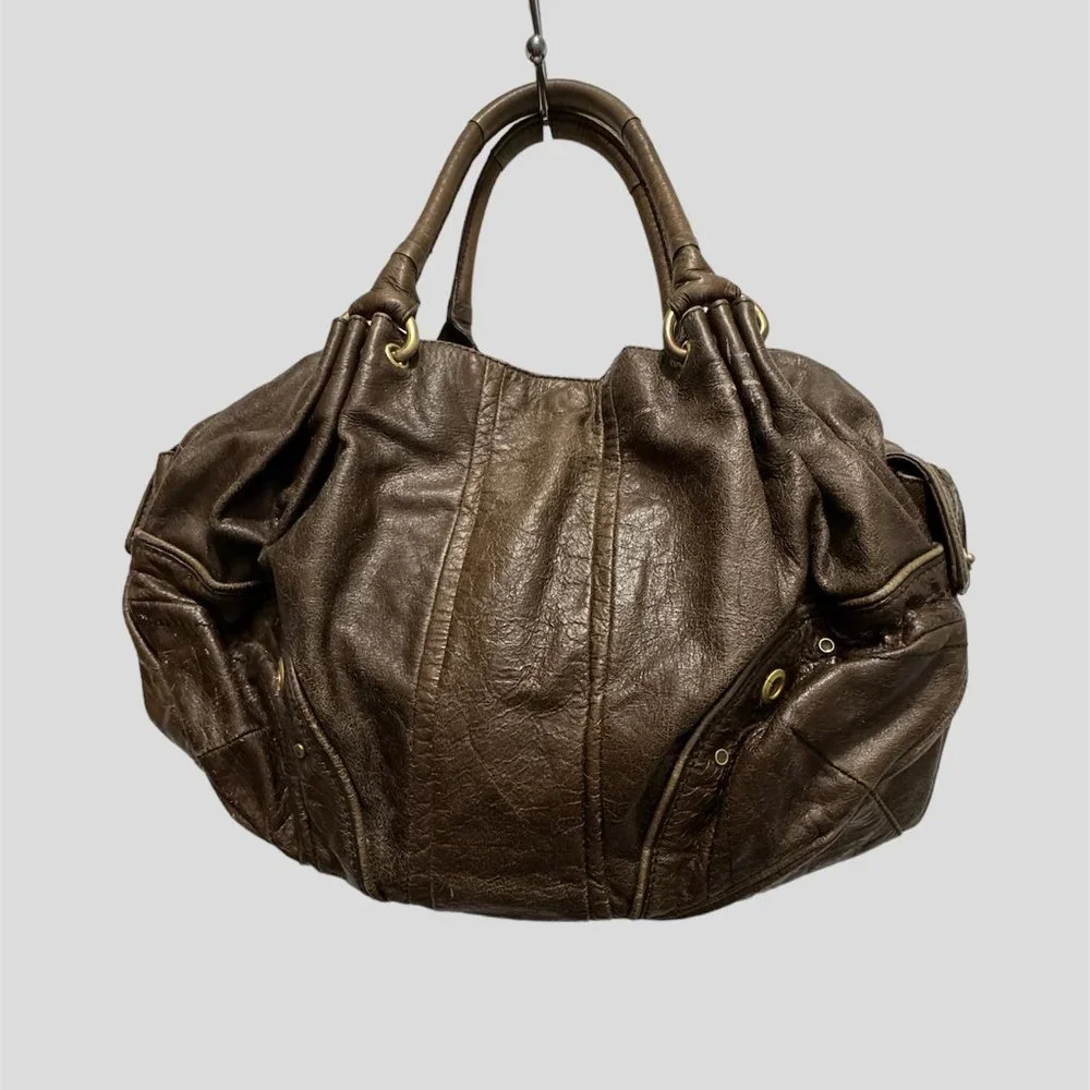 Juicy Couture dark green shoulder bag